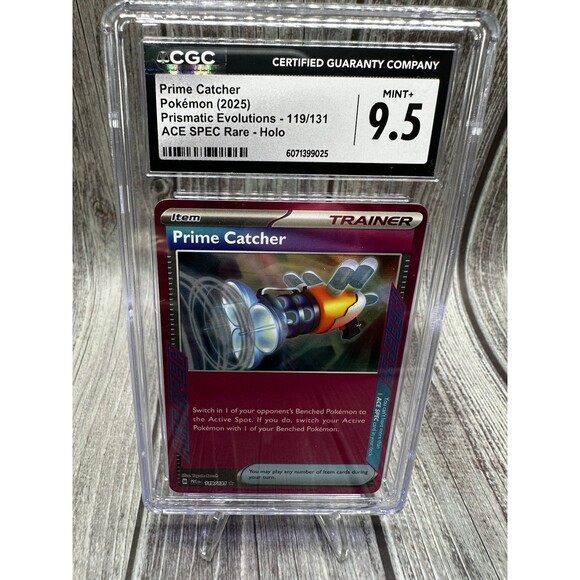 Prime Catcher 119/131 Prismatic Evolutions Pokemon TCG ACE SPEC Rare Holo